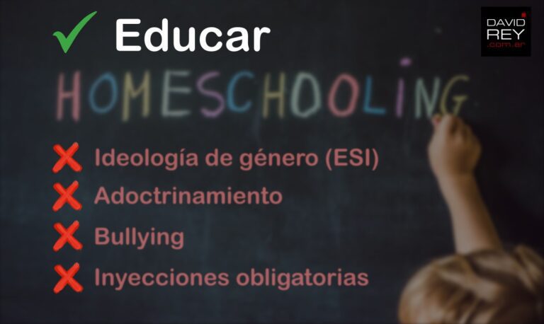 El fin de la ESI sólo depende de una decisión por parte de los padres: homeschooling
