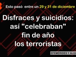 Del 29 al 31/12 – Atentado en la Quinta de Olivos